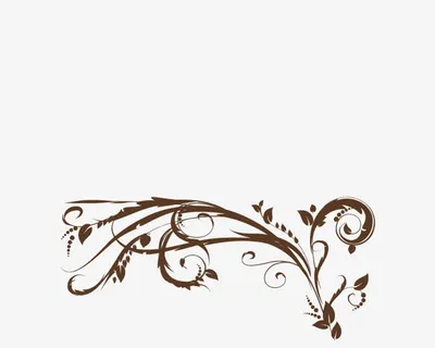欧式装饰花纹免抠