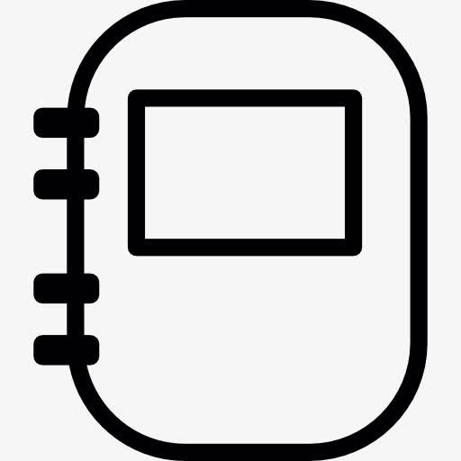 圆形的笔记本图标免抠