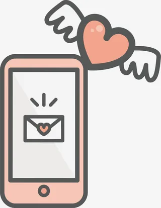 发送爱情的短讯免抠