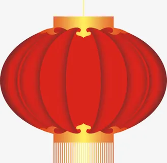 大红灯笼免抠