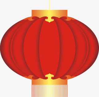 大红灯笼免抠