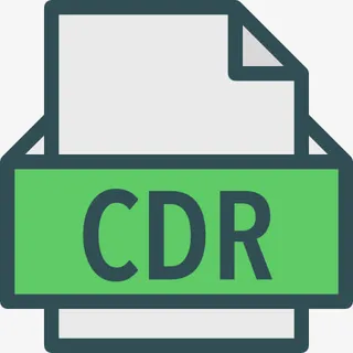 CDR 图标免抠
