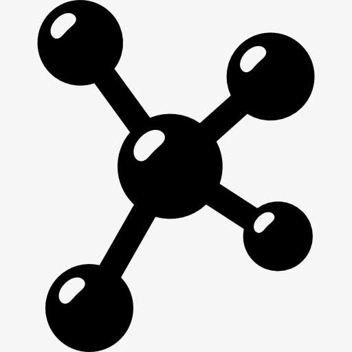 分子结构图标免抠图标元素