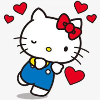 HelloKitty猫卡通免抠