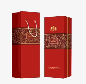 红酒礼品免抠