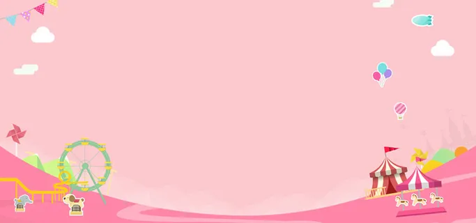 卡通童趣背景装饰高清