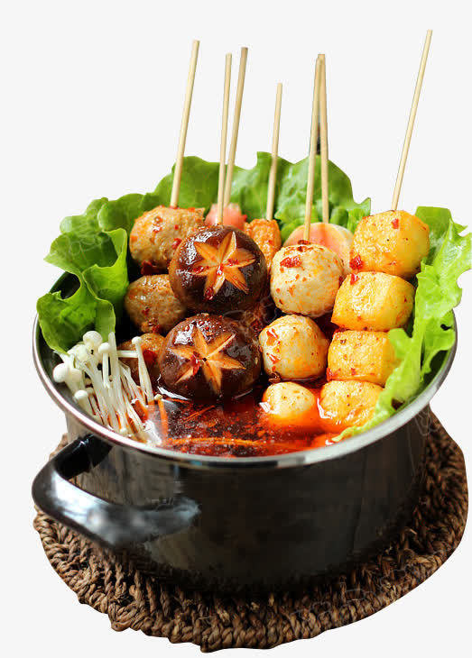 麻辣串串火锅免抠