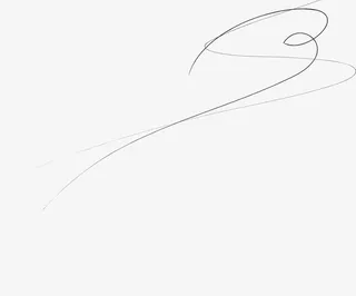 细线条曲线免抠