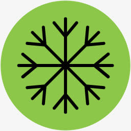 矢量吊牌手绘圣诞节素材 雪花免抠