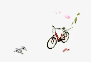 自行车免抠