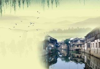 中式美食菜谱饭店清新宁波菜海派海报背景高清