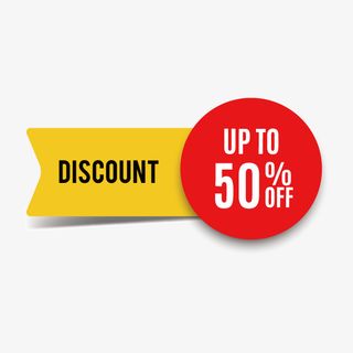 简约时尚标签设计装饰海报设计免抠