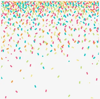 彩色碎纸屑背景