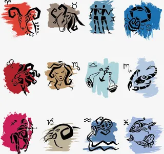 十二星座素材免抠