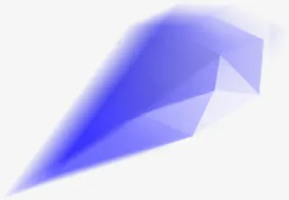 一起狂欢 蓝色立体 菱形png免抠