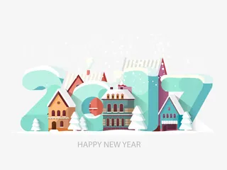 2017年字体设计矢量免抠