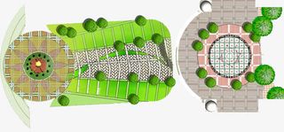 小区绿化元素免抠