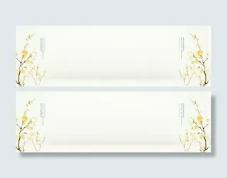 简约中国风海报背景