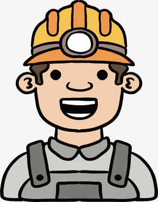 煤矿工作者免抠
