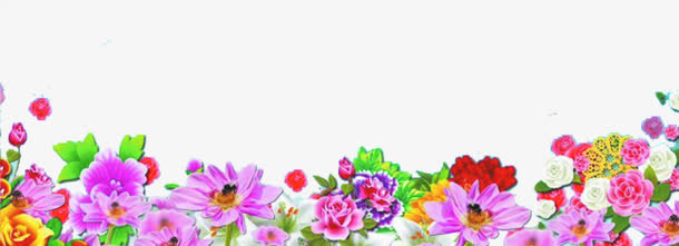 紫色卡通设计花朵节日免抠