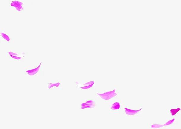 枚红色花瓣元旦大酬宾免抠