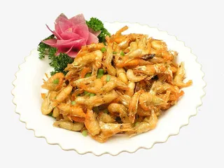 餐饮美食河虾免抠