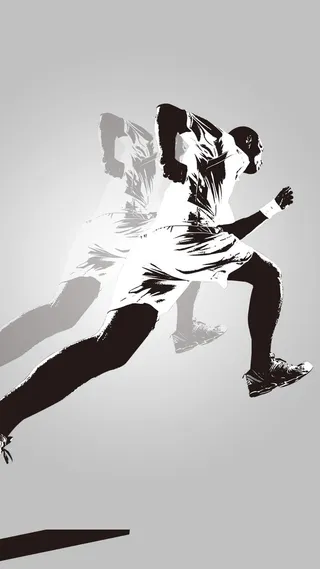 田径海报H5背景高清