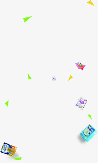 儿童节小装饰促销海报免抠