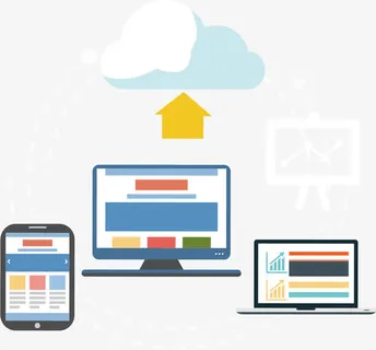 数据云存储流程免抠