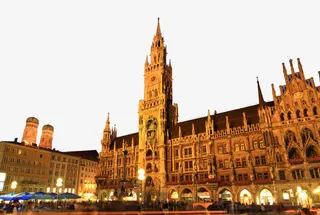 慕尼黑玛丽亚广场免抠