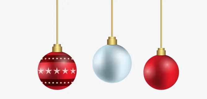 圣诞装饰球免抠