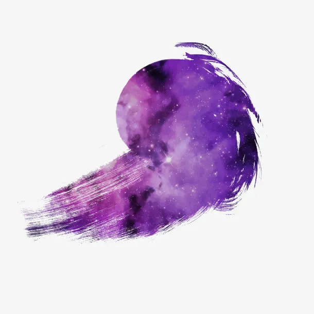 星空笔触免抠