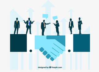 矢量商务插图免抠