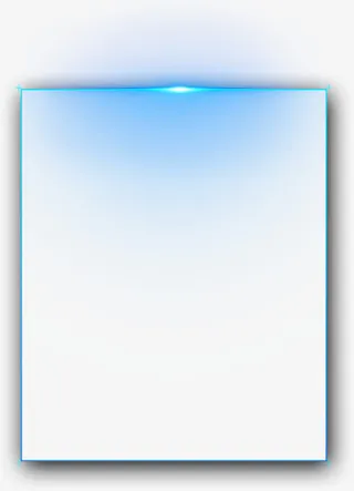 蓝色发光边框背景