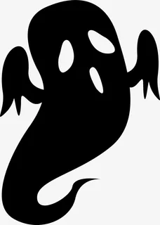 黑色恐怖鬼魂免抠