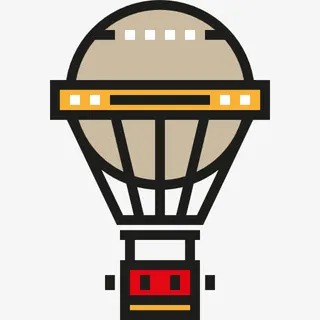 热气球图标免抠