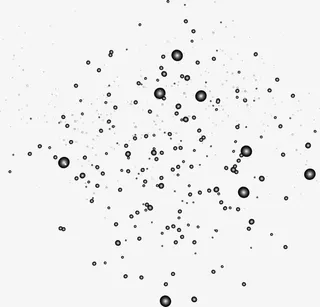 黑色闪耀光芒免抠