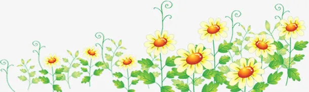 春天唯美美景花朵免抠