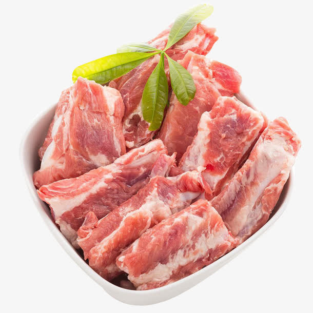 排骨肉段免抠
