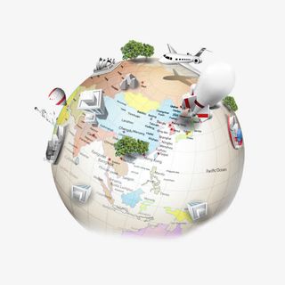 网页设计创意科技商务元素免抠