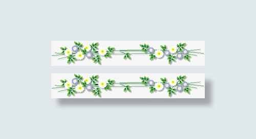 个性花边分割线免抠