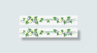 个性花边分割线免抠