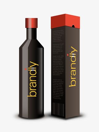 红酒瓶红酒礼盒3D模型免抠