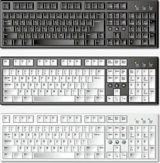 矢量键盘合集免抠