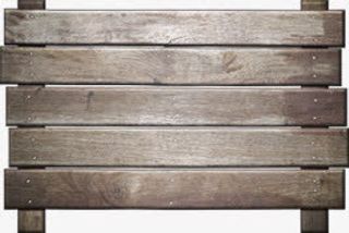 复古春季木纹展板免抠