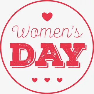 三八节艺术字免抠