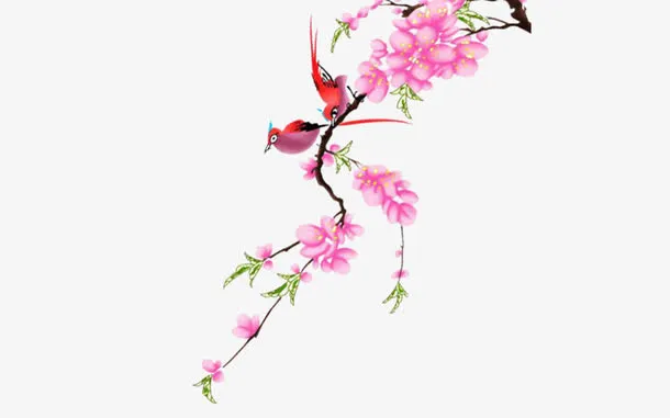 桃花免抠