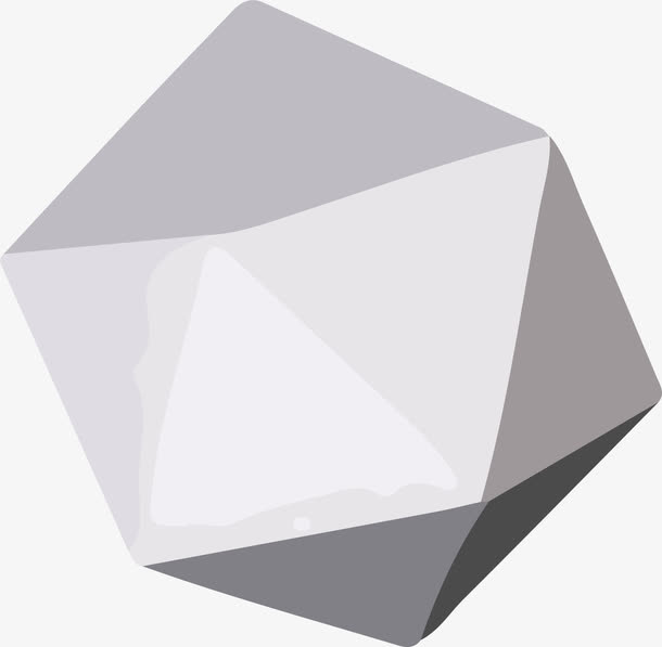 二十面三角石膏免抠