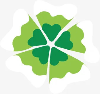 绿色花瓣医院展板免抠