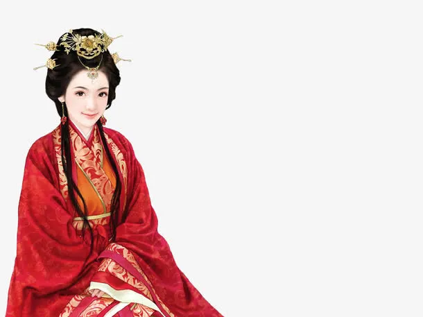 古代美女免抠
